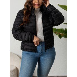 Women'S Simple And Versatile Autumn And Winter Commuting Coat, Jacket.