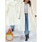 Plus Size - Women'S Plush Fleece-Lined Hooded Coat - Cozy Double-Breasted Mid-Length Winter Coat with Fluffy Lining, Elegant Solid Color Design for Fall/Winter, Warm & Stylish Outerwear, Winter Coats, Fall Fashion, Soft Texture