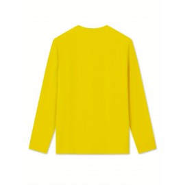 [Stretchy Puerto Rico T-Shirt] Stretchy Polyester Women's Puerto Rico Flag Cartoon Frog Graphic Long Sleeve T-Shirt | Casual Round Neck Top for Spring & Summer Vacation, Machine Washable, Playful Design