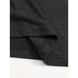 [Season Versatile] Women's Yin Yang Tree of Life Graphic T-Shirt - Short Sleeve Crew Neck, Dark Gray with Colorful Night Sky Design, Casual Summer & Spring Top, Casual Wear Top|Tree Of Life Design|Smooth Texture Shirt