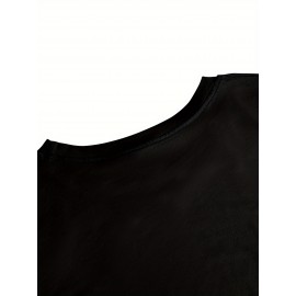 [Stretchy Puerto Rico T-Shirt] Stretchy Polyester Women's Puerto Rico Flag Cartoon Frog Graphic Long Sleeve T-Shirt | Casual Round Neck Top for Spring & Summer Vacation, Machine Washable, Playful Design