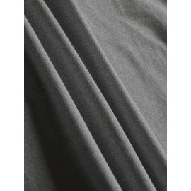 KC Football Long Sleeve Crew Neck T-Shirt - Casual, Alphabet Pattern, Regular Fit, Polyester Knit Fabric, All Seasons, No Belt, Long Sleeve, Regular Sleeve, No Chest Pad, Pullovers, Fabric Weight 180 g/m²