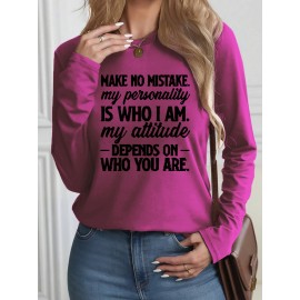 Women's Green Motivational Quote T-Shirt - 